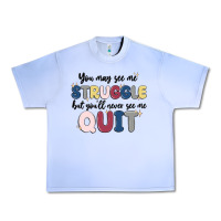 Grape Ice you may see me struggle Urban Heavy Tee - MaliasSmallBusiness