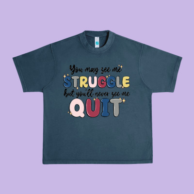 You May See Me Struggle Urban Heavy Tee Designed By Maliassmallbusiness