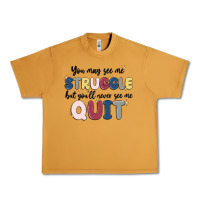 Peanut Butter you may see me struggle Urban Heavy Tee - MaliasSmallBusiness