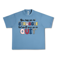 Pebble Blue you may see me struggle Urban Heavy Tee - MaliasSmallBusiness