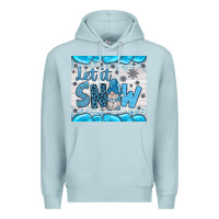 Blue Mist let it snow Premium Hoodie - JahusDesignShop