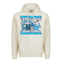 Oatmeal Heather let it snow Premium Hoodie - JahusDesignShop