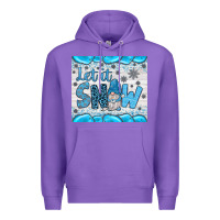Purple let it snow Premium Hoodie - JahusDesignShop
