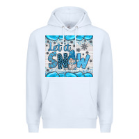 White let it snow Premium Hoodie - JahusDesignShop