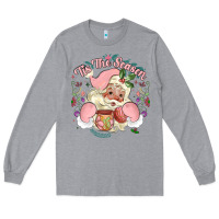 Heather Grey mexican christmas Long Sleeve Tee - MaliasSmallBusiness