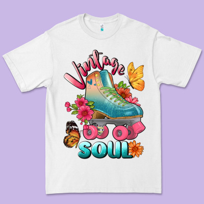 Vintage Soul Premium Tee Designed By Bundleandbundleshop