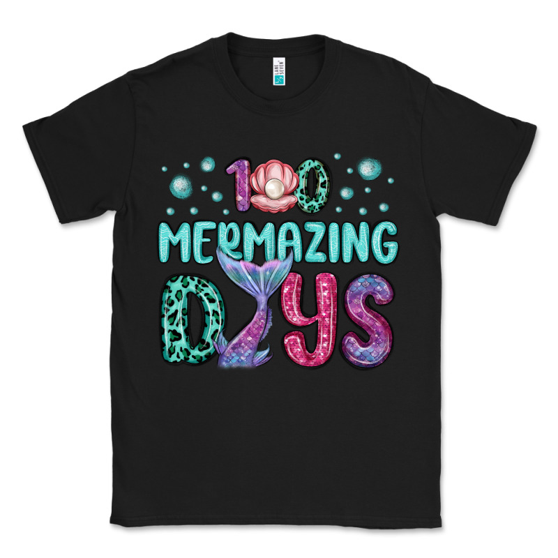 100 Mermazing Days Classic Tee by MaliasSmallBusiness | Teevron