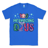 True Royal 100 mermazing days Classic Tee - MaliasSmallBusiness