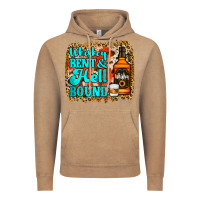 Vintage Coffee Whiskey Bent and Hell Bound Vintage Hoodie - Jasminsmagicworld