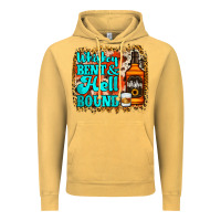 Vintage Mustard Whiskey Bent and Hell Bound Vintage Hoodie - Jasminsmagicworld