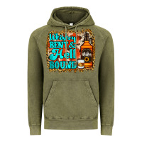 Vintage Olive Whiskey Bent and Hell Bound Vintage Hoodie - Jasminsmagicworld