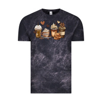 Cloud Black melanin afro coffee cups Vintage Tee - MaliasSmallBusiness