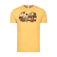 Vintage Mustard melanin afro coffee cups Vintage Tee - MaliasSmallBusiness