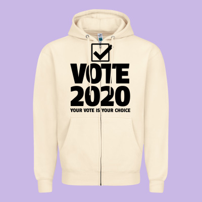 Usa 2020 President Trump Biden Election Zipper Hoodie Designed By Bettercallsaul