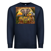 Navy safari life Premium Sweatshirt - TumblerDesignByShophia