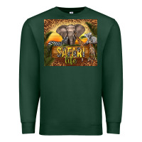 Sports Green safari life Premium Sweatshirt - TumblerDesignByShophia