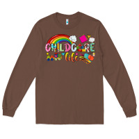 Chestnut childcare life Long Sleeve Tee - NancyCooperArtShop