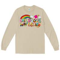 Mushroom childcare life Long Sleeve Tee - NancyCooperArtShop