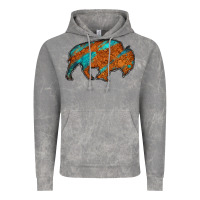 Cloud Rock bison Vintage Hoodie - Jasminsmagicworld