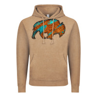 Vintage Coffee bison Vintage Hoodie - Jasminsmagicworld