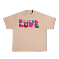 Burro love with braunvieh cow Urban Heavy Tee - AdoDesignShop