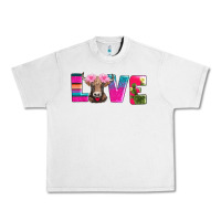 Lunar Rock love with braunvieh cow Urban Heavy Tee - AdoDesignShop