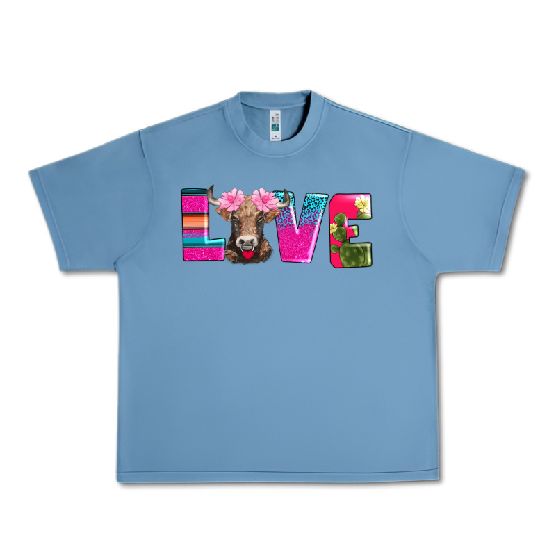 Love With Braunvieh Cow Urban Heavy Tee by AdoDesignShop | Teevron