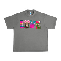 Tornado love with braunvieh cow Urban Heavy Tee - AdoDesignShop