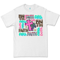White faith with cross Premium Tee - AdoDesignShop