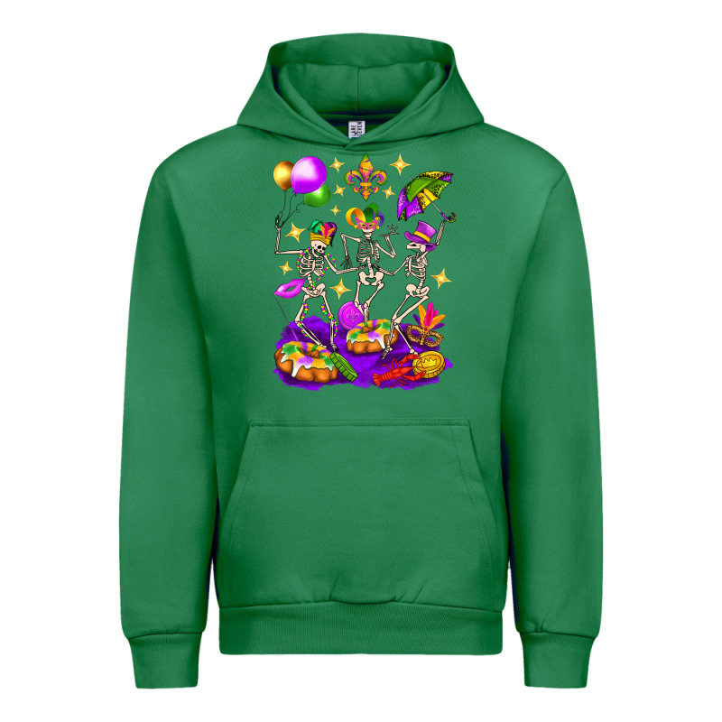 Mardi Gras Skeletons Urban Hoodie by BundleAndBundleShop | Teevron