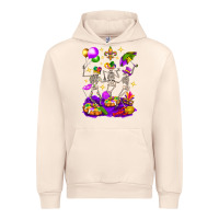 Sandshell Mardi Gras Skeletons Urban Hoodie - BundleAndBundleShop