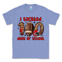 Colony Blue i tackled 100 days of school Classic Tee - MaliasSmallBusiness