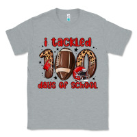 Heather Grey i tackled 100 days of school Classic Tee - MaliasSmallBusiness