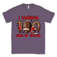 Lavender i tackled 100 days of school Classic Tee - MaliasSmallBusiness