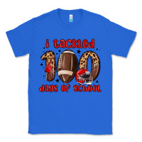 True Royal i tackled 100 days of school Classic Tee - MaliasSmallBusiness