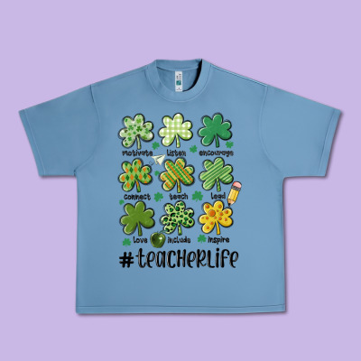Teacher St.patrick's Urban Heavy Tee Designed By Maliassmallbusiness