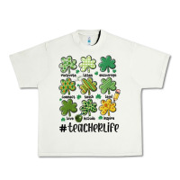 Pistachio teacher st.patrick's Urban Heavy Tee - MaliasSmallBusiness