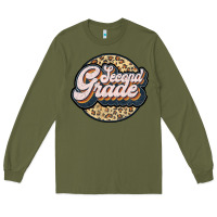Army Green second grade Long Sleeve Tee - JahusDesignShop