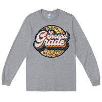 Heather Grey second grade Long Sleeve Tee - JahusDesignShop