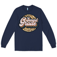 Navy second grade Long Sleeve Tee - JahusDesignShop