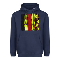Navy Softball brushstroke Heavyweight Hoodie - HowdyJamesFarm