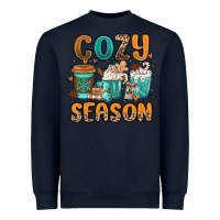 Cozy Season Winter Coffee Cups Heavyweight Sweatshirt | Teevron