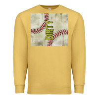 Antique Gold dirty baseball Premium Sweatshirt - TumblerDesignByShophia