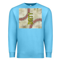 Ocean Blue dirty baseball Premium Sweatshirt - TumblerDesignByShophia