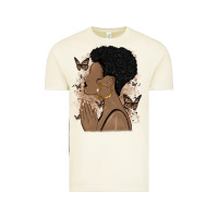 Vintage Arctic black woman praying Vintage Tee - MaliasSmallBusiness