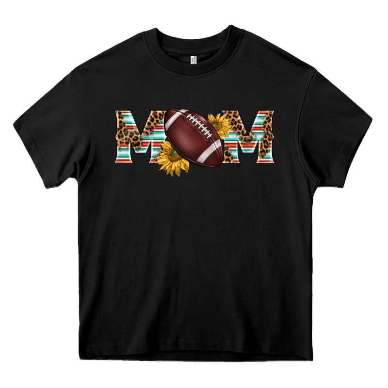 American Football Mom Heavy Core Tee by BarkalooDesign | Teevron