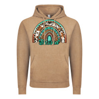 Vintage Coffee blessed western rainbow Vintage Hoodie - Jasminsmagicworld
