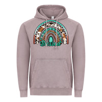 Vintage Zinc blessed western rainbow Vintage Hoodie - Jasminsmagicworld