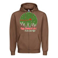 Chestnut Merry Christmas To All To All A Good Night Zipper Hoodie - Bettercallsaul