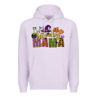 Lilac spooky mama Premium Hoodie - CowGirlArtShop